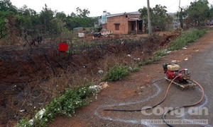 Chủ nhà chết trên đường đuổi bắt kẻ trộm máy bơm