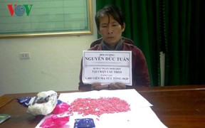 Phụ xe container giấu 1.400 viên ma tuý trong tay áo khoác đi từ Lào về Việt Nam