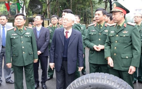 Tổng Bí thư, Chủ tịch nước: 'Không để suy thoái, tự diễn biến, tự chuyển hoá trong nội bộ Quân đội'