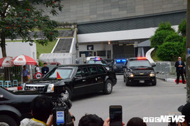 Sau họp báo, Tổng thống Trump ra thẳng sân bay không kịp ăn trưa