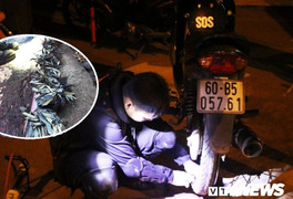 Lũ người mọi rợ rải đinh bẫy người dân đi chơi lễ 30/4-1/5 ở Đồng Nai