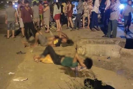 Tông vào chó thả rông, 3 thanh niên đi trên xe máy thương vong