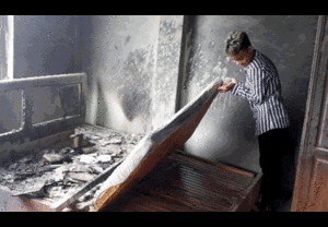 Nghi vấn nam thanh niên ngáo ngơ thuê phòng rồi phóng hỏa đốt nhà nghỉ