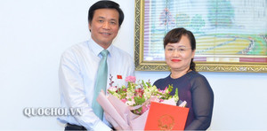 Văn phòng Quốc hội có thêm lãnh đạo mới
