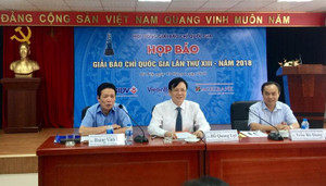 Giải Báo chí quốc gia năm 2018 có 6 tác phẩm đạt giải A