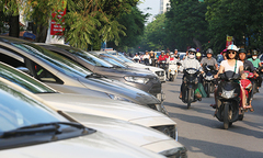 Hà Nội khuyến khích người dân nội đô làm bãi trông giữ xe