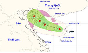Áp thấp nhiệt đới mạnh lên thành bão số 2, tiến thẳng Bắc Bộ