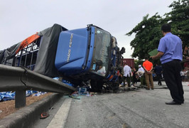 Khởi tố, tạm giam tài xế xe tải đè chết 5 người trên Quốc lộ 5 ở Hải Dương