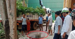 Đang chặt cây trong trụ sở ủy ban huyện, nam công nhân rơi xuống đất thiệt mạng