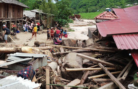 12 người mất tích sau bão số 3 ở bản Sa Ná, Thanh Hóa: Tìm thấy thi thể nạn nhân đầu tiên