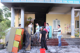 Cháy trường mầm non ở Quảng Trị, cô giáo hốt hoảng đưa hơn 100 học sinh tháo chạy