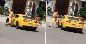 CSGT Quảng Ninh cầm súng AK đập vỡ kính, truy bắt ô tô biển số 'nhất nhất không nhì' như phim hành động