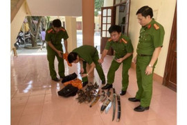 Cặp vợ chồng Thanh Hóa điều hành ổ nhóm tín dụng đen, thủ hàng 'nóng' để đòi nợ