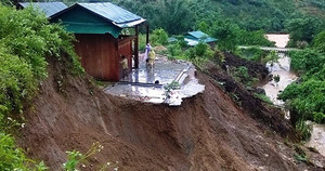 Bắc Bộ mưa lớn, nguy cơ lũ quét và sạt lở đất nhiều nơi