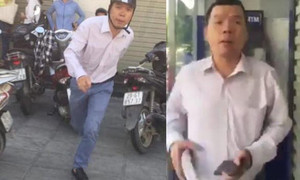 Kẻ đấm đá, quát 'mày biết tao là ai không' với người nhắc nhở xếp hàng rút tiền là ai?