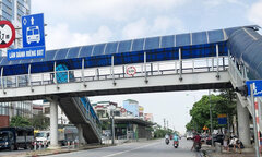 Từ nay đến cuối năm, Hà Nội lắp thêm 4 cầu vượt cho người đi bộ