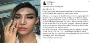 Bị người mẫu Mid Nguyễn tố bỏ khách giữa đường rồi hành hung, tài xế Go-Viet nói bị đánh trước