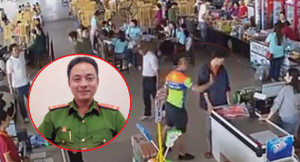 Cho ra khỏi ngành Thượng uý Nguyễn Xô Việt ném xúc xích, tát nhân viên bán hàng