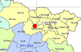 Liên tiếp xảy ra 2 trận động đất tại Cao Bằng