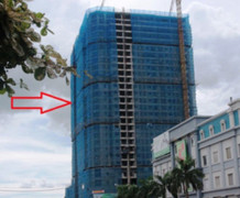 Yêu cầu tháo dỡ 3 tầng sai giấy phép một công trình ở Nghệ An