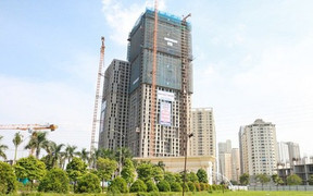 Chập điện gây cháy tại tòa nhà T2 Thăng Long Victory, cư dân hoảng sợ bỏ chạy