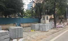 Hàng loạt sai phạm tại nhiều dự án lát đá vỉa hè ở Hà Nội