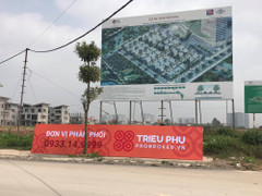 Dừng thi công 26 biệt thự không phép dừng dự án Khai Sơn Hill