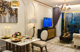 Khám phá căn hộ dát vàng siêu sang ở Hà Nội