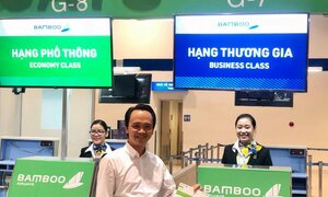 Bamboo Airways bay chuyến đầu tiên từ TP.HCM đi Hà Nội