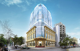 DOJI khánh thành tòa nhà kiến trúc hình kim cương độc đáo