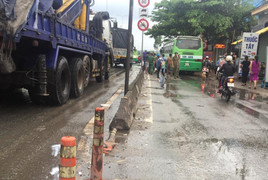 Nữ sinh viên năm cuối bị xe buýt cán chết