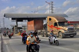 Trạm thu phí xa lộ Hà Nội dừng hoạt động từ ngày 1/1/2018