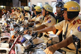CSGT TP.HCM tăng cường tuần tra kiểm soát dịp Tết Nguyên đán 2018