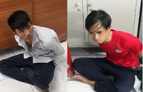 Bắt giữ 2 nghi can trộm xe đang trên đường tẩu thoát