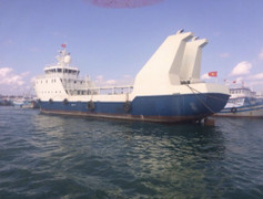 Va vào bãi cạn, tàu 2.000 tấn gặp nạn trên biển Bình Thuận