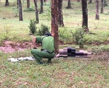 Thi thể nam giới cháy đen trong lô cao su ở Đồng Nai