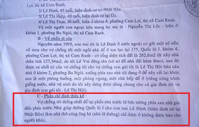 Ngôi nhà từ đường bị đem cầm cố: Đương sự cố tình làm trái phán quyết của Tòa án