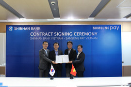 Ngân hàng Shinhan tiên phong phát hành thẻ trả trước phi vật lý Samsung Pay