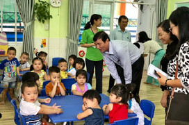 Xuất hiện trẻ mắc bệnh chân tay miệng, trường mầm non ở TP.HCM bị kiểm tra đột xuất