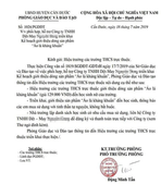 Ra công văn bán áo lót cho học sinh, Phòng GD&ĐT huyện ở Long An nói gì?