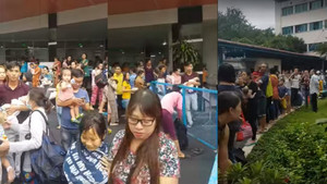 Chuông báo cháy bệnh viện nhi kêu, hàng trăm người ôm con chạy tán loạn