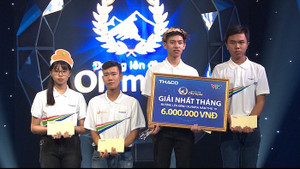 Nam sinh Hải Dương thắng cách biệt ở cuộc thi tháng Olympia