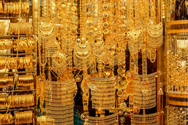 Chợ bày bán 10 tấn vàng ở Dubai