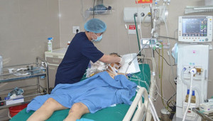 Bị tai nạn giao thông, người đàn ông phải cắt bỏ một mét ruột