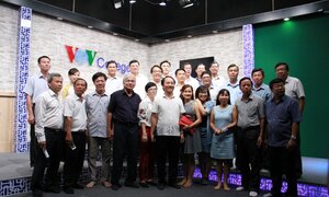 Trường Cao đẳng Phát thanh - Truyền hình II họp mặt lãnh đạo các cơ quan báo chí Trung ương tại TP.HCM