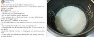 Thực hư chuyện nồi cơm điện có thể tách đường trong gạo