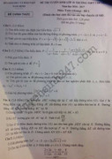 Đề thi môn Toán, Văn vào lớp 10 THPT chuyên Lê Hồng Phong năm 2016