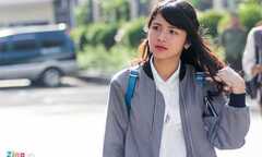 'Hot girl ống nghiệm' xinh đẹp rạng rỡ ngày làm thủ tục dự thi