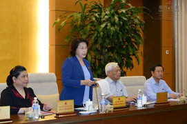 Ủy ban Thường vụ Quốc hội cho ý kiến về cơ cấu chính phủ