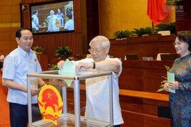 Hôm nay, Quốc hội bỏ phiếu kín bầu Chủ tịch nước